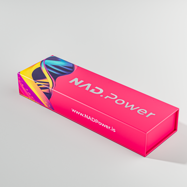 NAD.Power pink box, closed